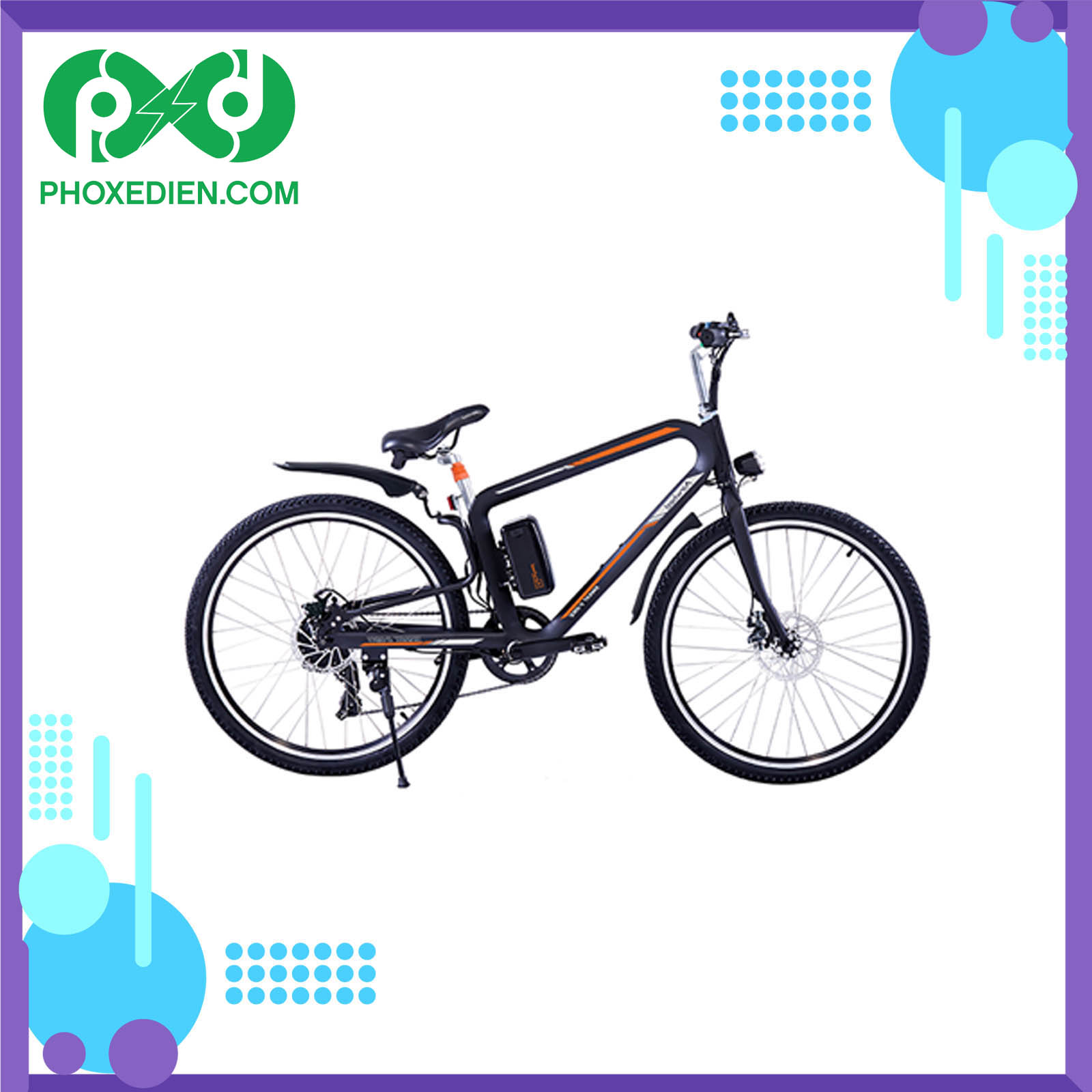 Xe đạp điện thể thao Homesheel R8