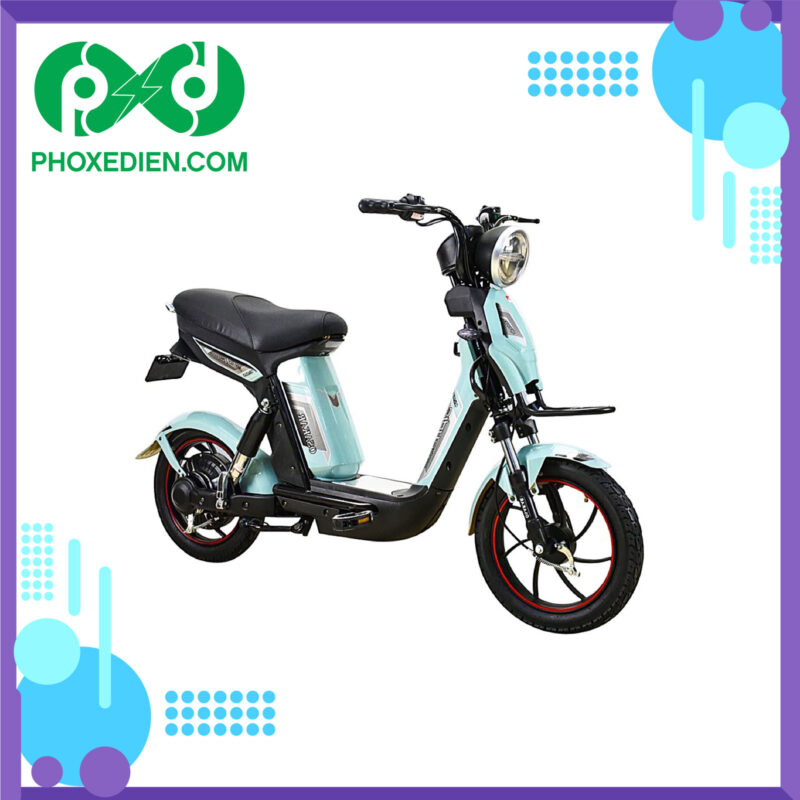Xe đạp điện Osakar Alpha Sport 2021 - màu xang ngọc