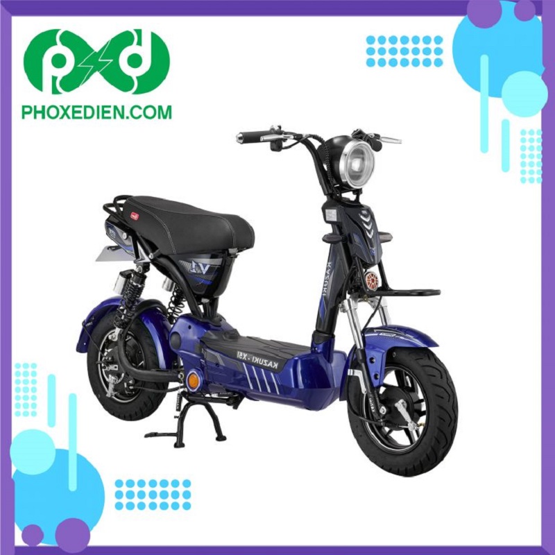 Xe đạp điện Kazuki- X5I V1 xanh dương