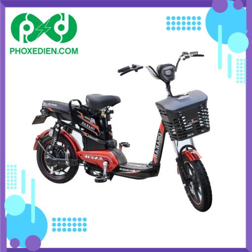 Xe-đạp-điện-Osakar-A9-New-2021-Đỏ-đen