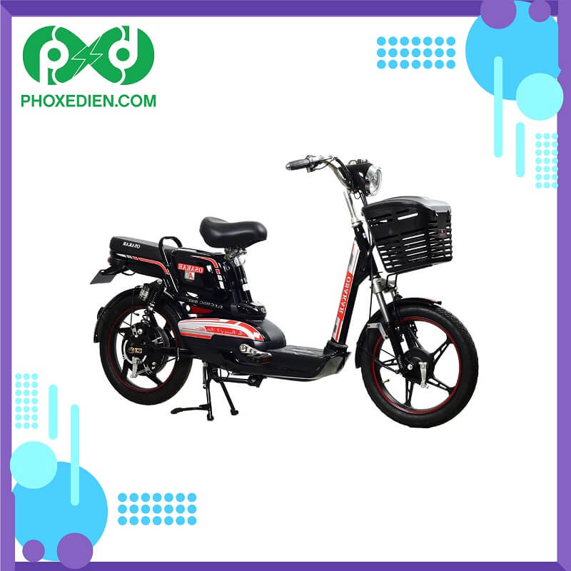 Xe đạp điện màu đỏ được ưa chuộng nhiều nhất | Hợp phong thủy 9 Xe đạp điện Osakar A8