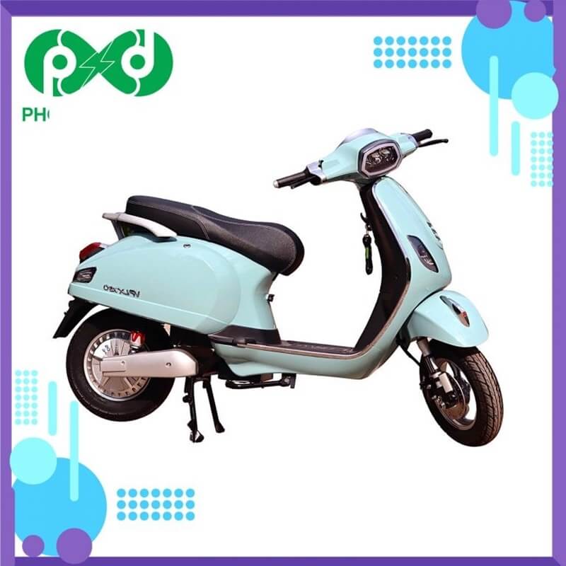 Những mẫu xe máy điện màu xanh ngọc tinh tế, sang trọng - Phố Xe Điện 10 Xe máy điện Osakar CLASSY