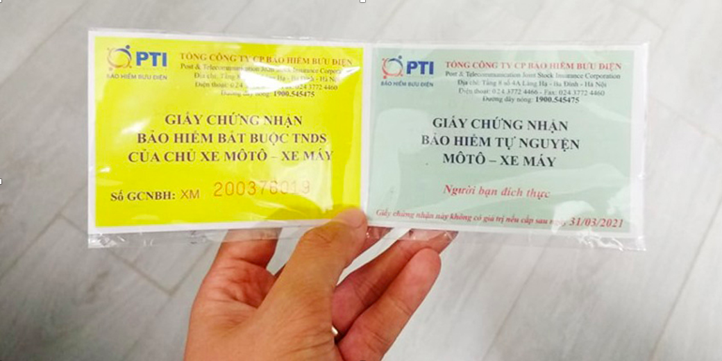 Bảo hiểm xe máy điện tử có được chấp nhận hay không? 6 Giấy chứng nhận bảo hiểm bản cứng sẽ được thay thế bằng chứng nhận điện tử.
