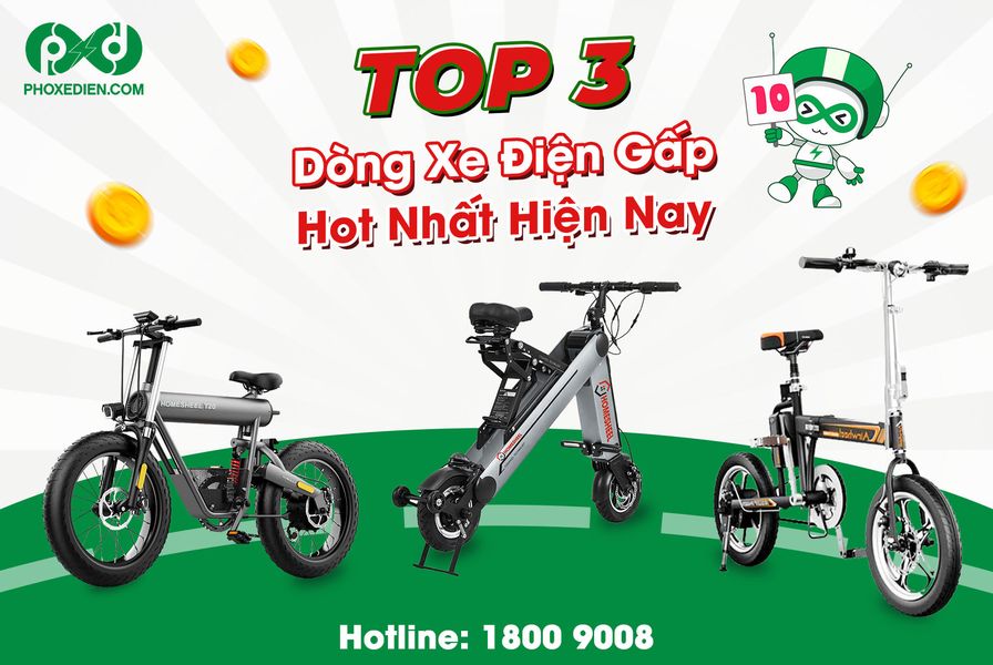 Xe đạp điện gấp gọn giá rẻ