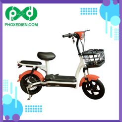 Xe đạp điện mini - Màu Cam