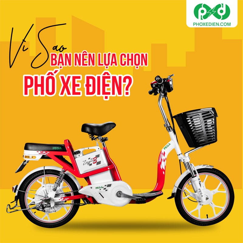 Xe đạp điện Pega đang được bán với giá vô cùng ưu đãi tại Phố Xe Điện