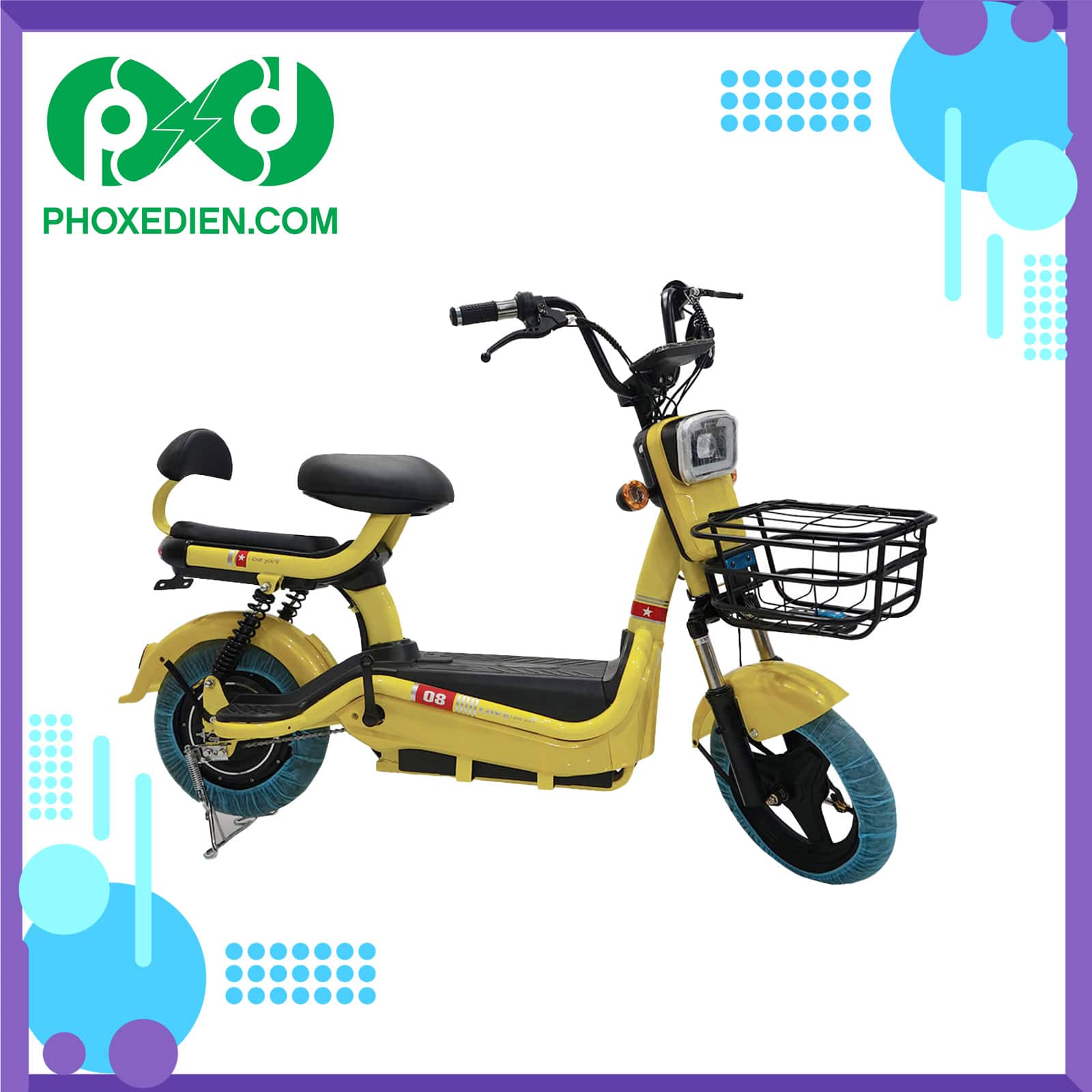 Xe đạp điện mini new 2021