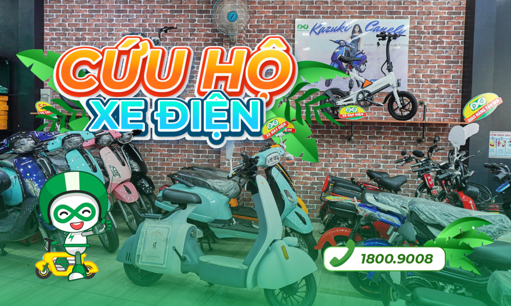 Cứu Hộ Xe Điện - Dịch vụ tiện ích cho khách hàng Phố Xe Điện 30 Cứu hộ xe điện tại Phố Xe Điện