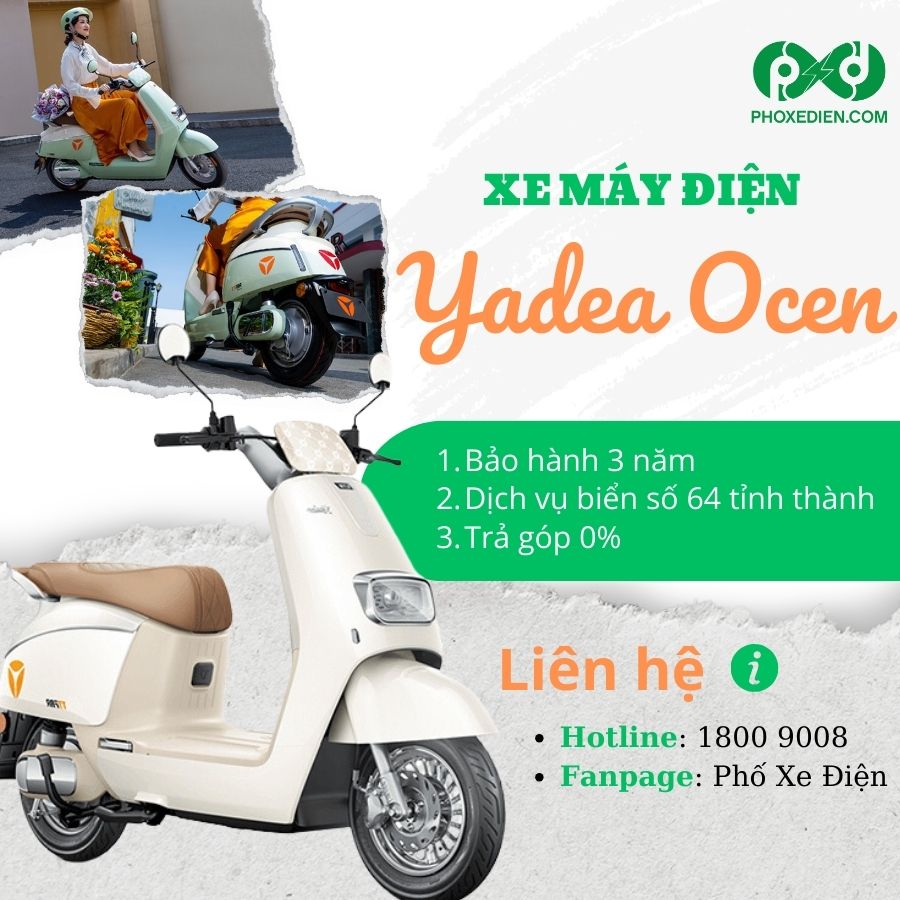 xe máy điện Yadea Ocen