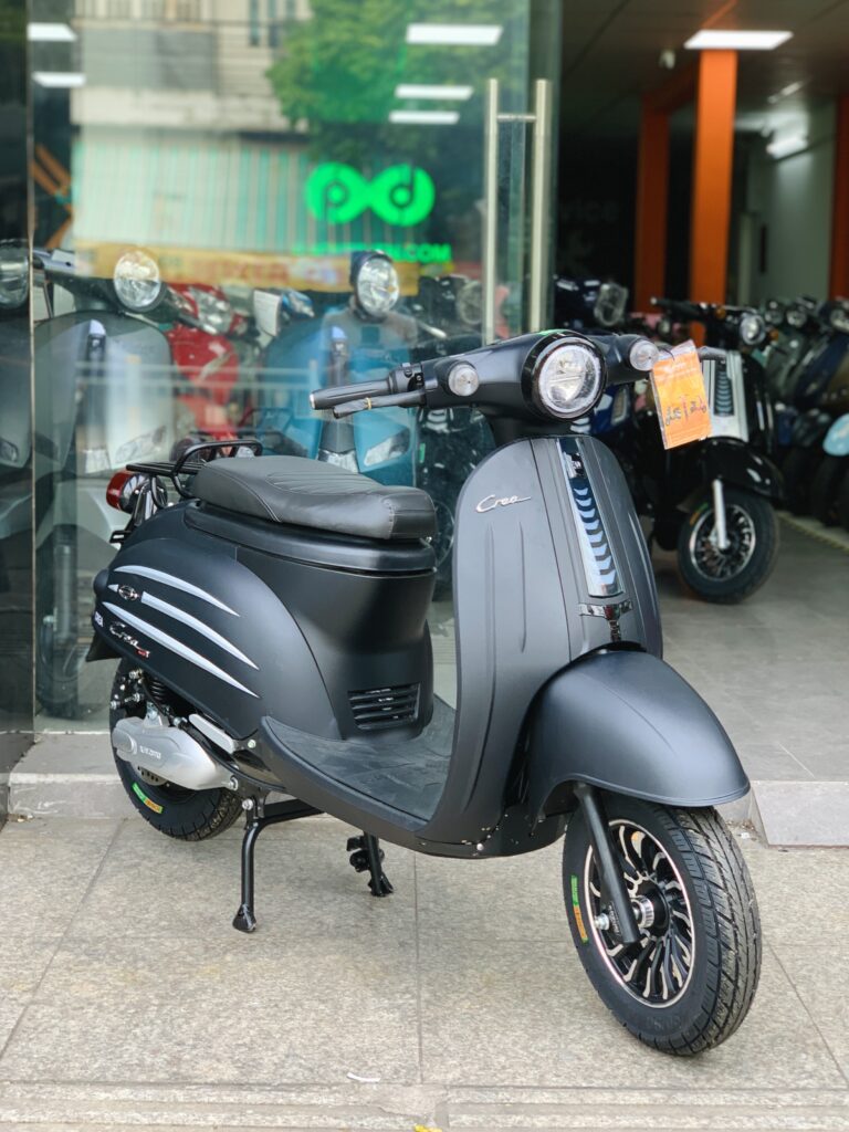Gợi ý những xe tay ga 50cc cho học sinh đáng mua nhất 10 DK Crea Mono có kiểu dáng cổ điển, sang trọng