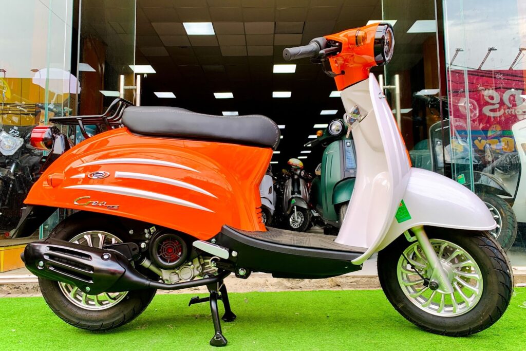 Top 5 xe tay ga nhỏ gọn nhẹ 50cc xứng đáng được đầu tư 9 Xe tay ga nhỏ gọn nhẹ 50cc DK Crea Mono