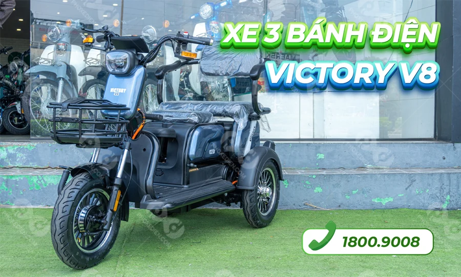 Top 6 thương hiệu Xe điện 3 bánh đi đầm, nhiều tính năng, dễ xài, pin khỏe. 2 22941-xe-dien-3-banh-thuong-hieu-Victory