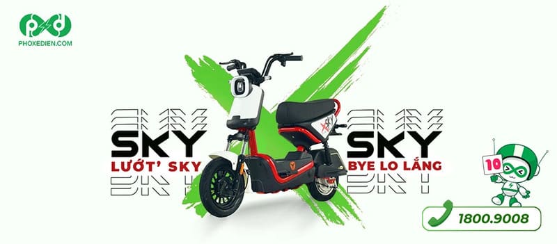 Xe điện Yadea X-Sky