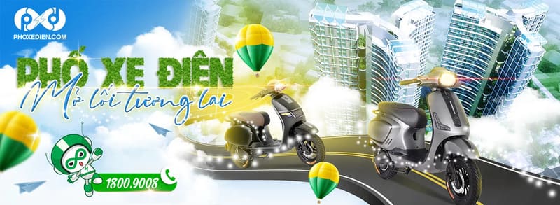 Phố Xe Điện - Đơn vị phân phối xe máy điện uy tín cho người Việt