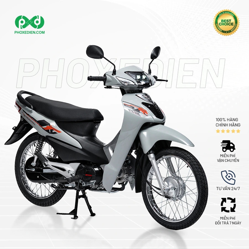 Xe Số 50CC ESPERO 50C3He - mã màu xám xi