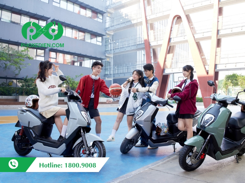 Xe điện Honda ICON E - “Ngôi sao” phân khúc xe máy điện học sinh, sinh viên