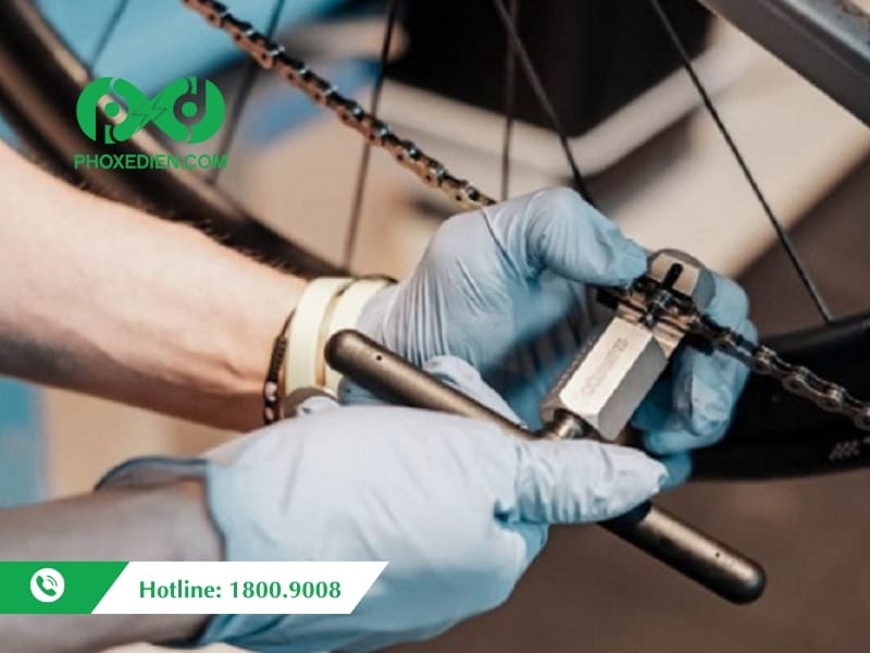Những dấu hiệu giúp nhận biết xe đạp điện bị tuột xích