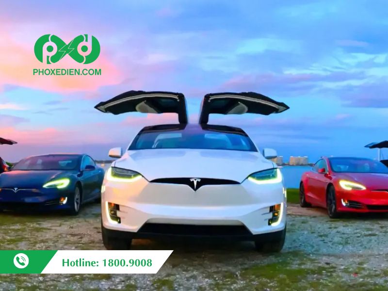 Bảng so sánh thông số kỹ thuật các dòng xe Tesla