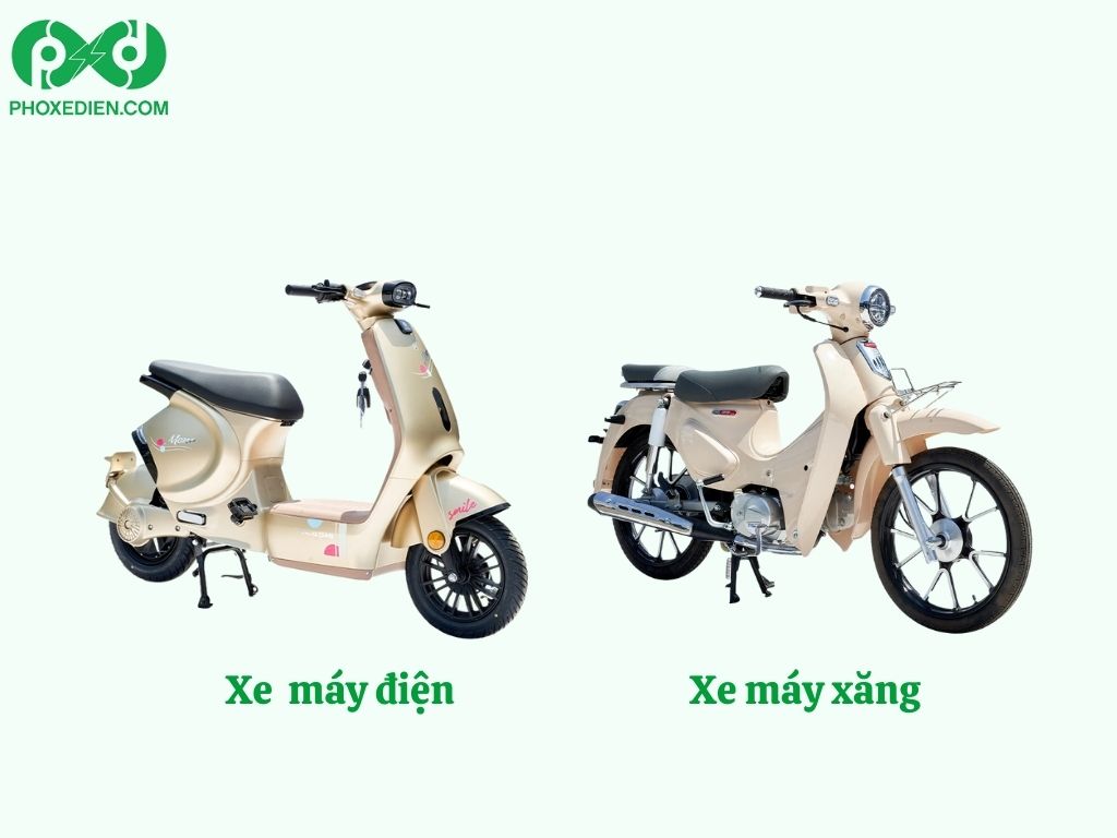 2 loại xe 50cc thông dụng