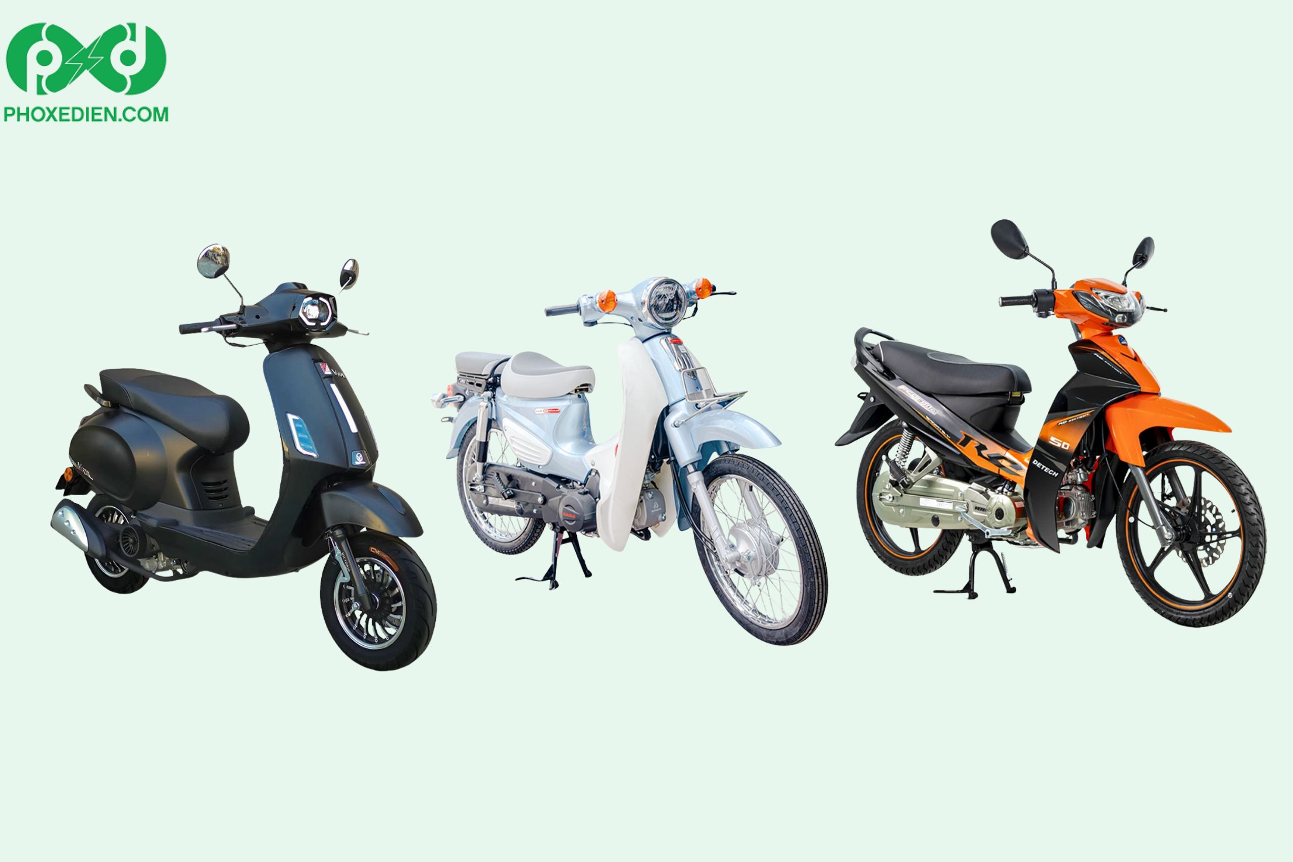 Các dòng xe máy 50cc