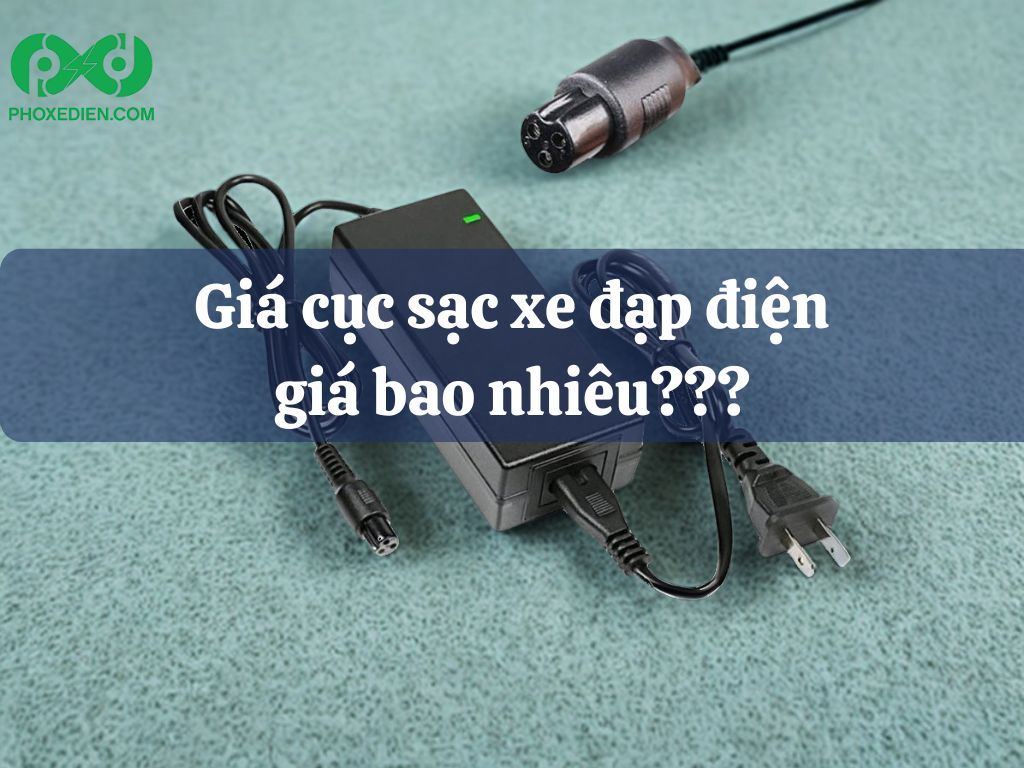 Cục sạc xe đạp điện giá bao nhiêu tiền? Bảng giá mới nhất 2025 ! 2 Cục sạc xe đạp điện giá bao nhiêu tiền?