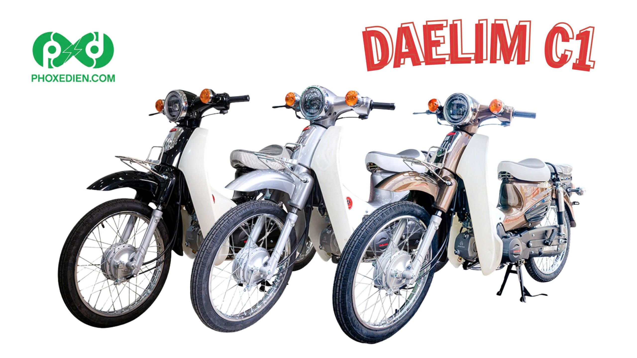 Xe Cub 50cc Daelim C1 2025