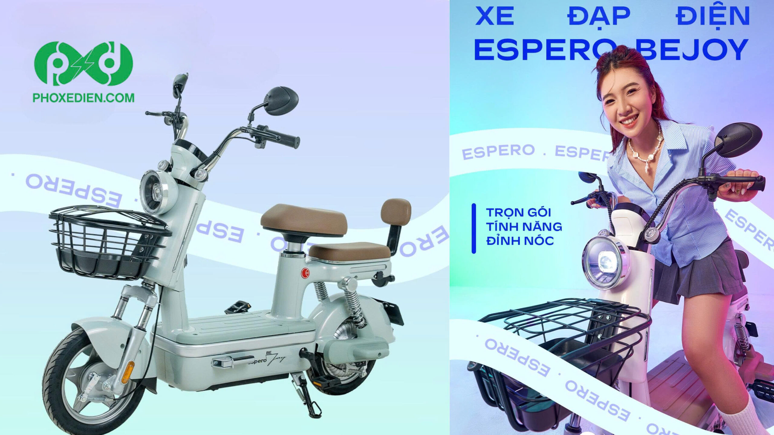 Top 4 xe đạp điện dành cho người thấp đang được ưa chuộng 4 Xe đạp điện Espero Bejoy