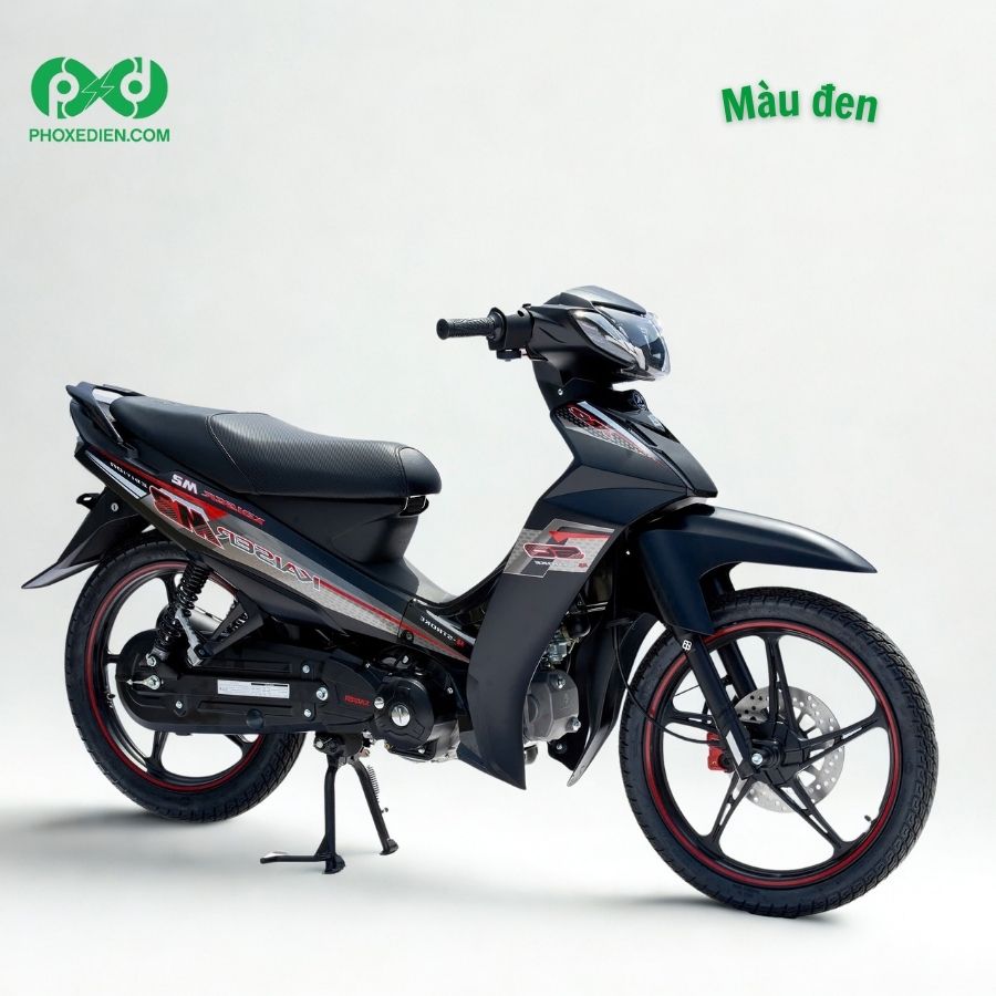 Xe số 50cc Kaiser M2 2 xe số kaiser màu đen