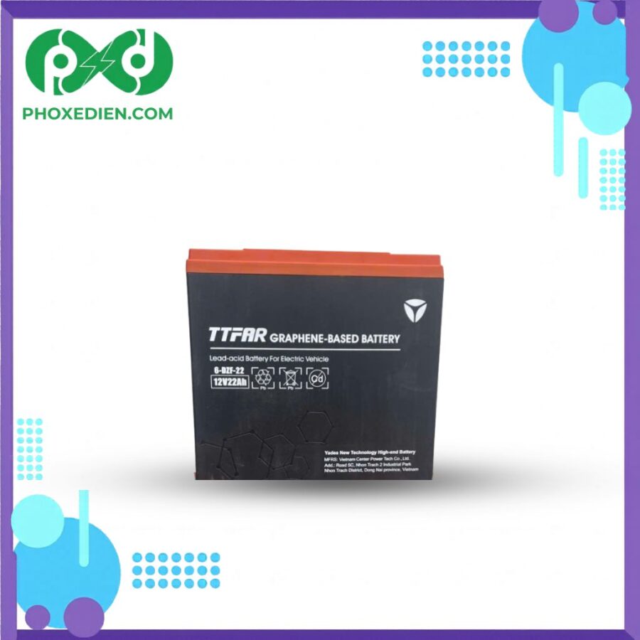 Ắc quy YADEA 60V-22Ah TTFAR 3 Ắc quy YADEA 60V-22Ah TTFAR - Ảnh 3